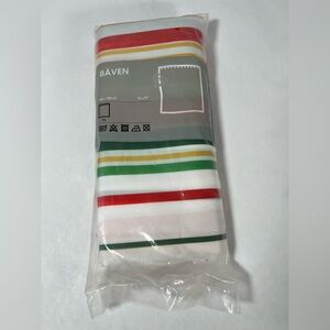 IKEA BÄVEN Striped shower‎ curtain